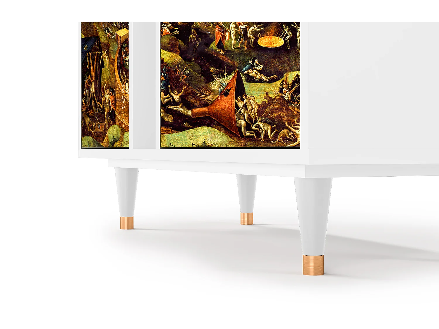 Buffet - 94х96х41 cm - BS5 - Christ in Limbo, Blanc