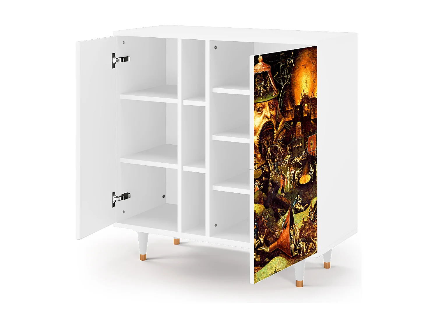 Buffet - 94х96х41 cm - BS5 - Christ in Limbo, Blanc