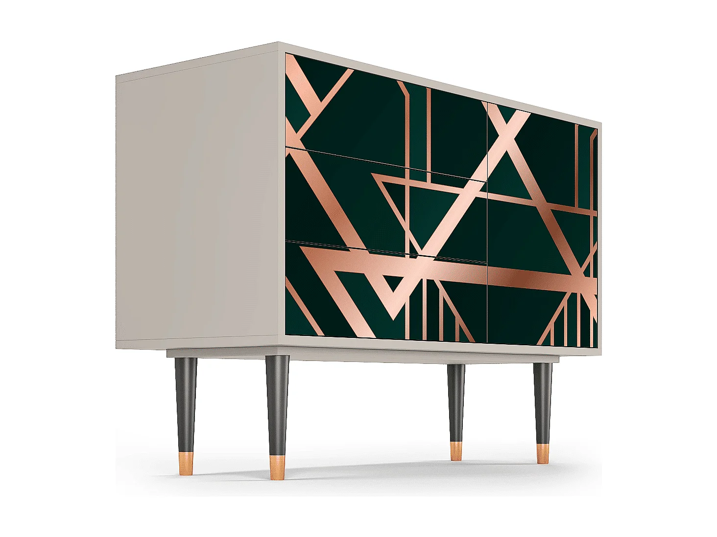 Credenza - 115х84х41 cm - S3 - Emerald Gatsby, Sabbia