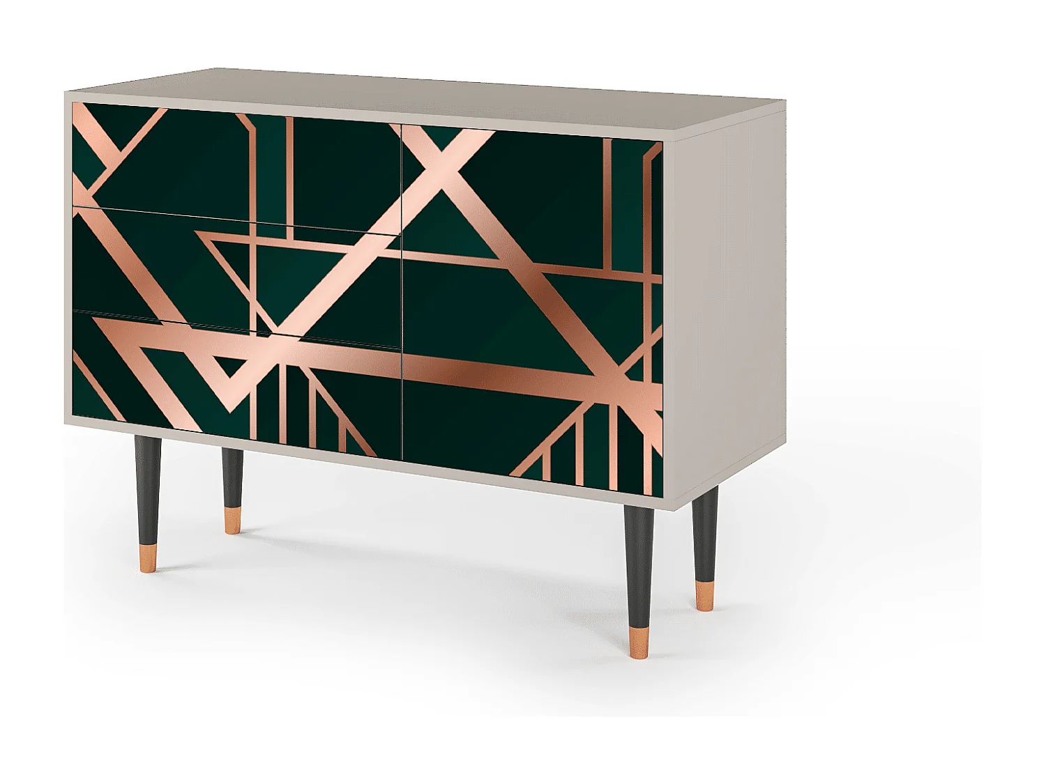Credenza - 115х84х41 cm - S3 - Emerald Gatsby, Sabbia