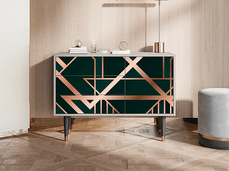 Credenza - 115х84х41 cm - S3 - Emerald Gatsby, Sabbia