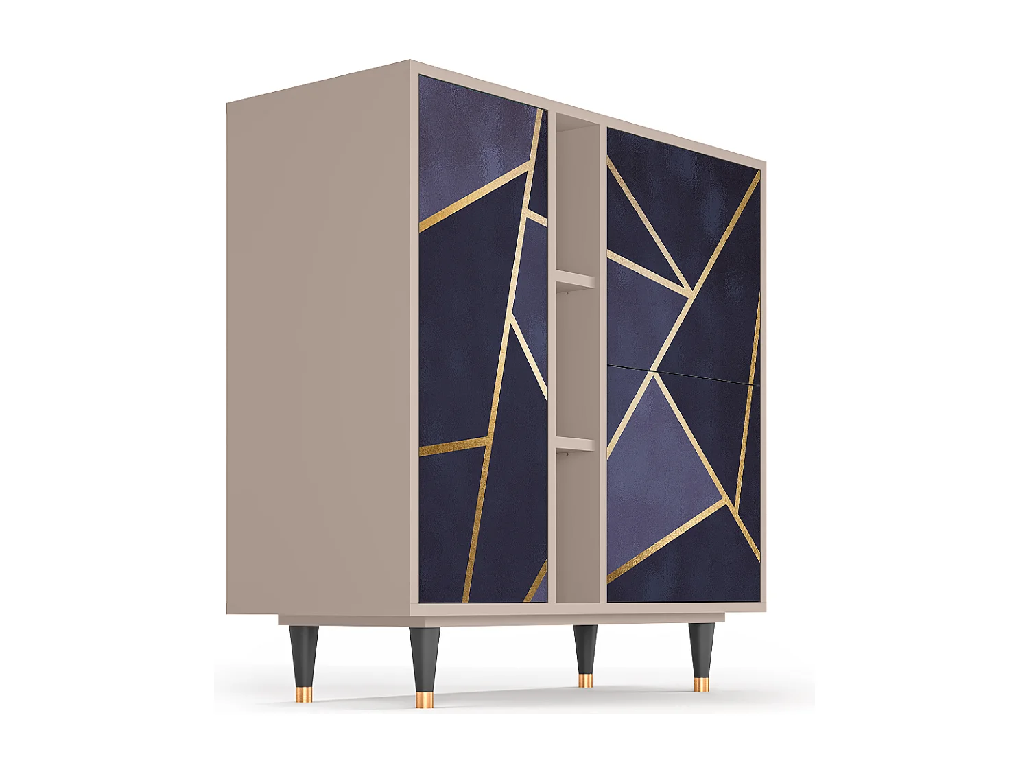 Dressoir - 94х96х41 cm - BS5 - The Amethyst, Latte