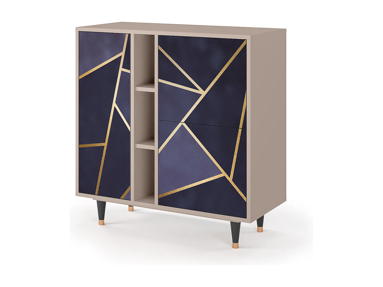 Buffet - 94х96х41 cm - BS5 - The Amethyst, Latte