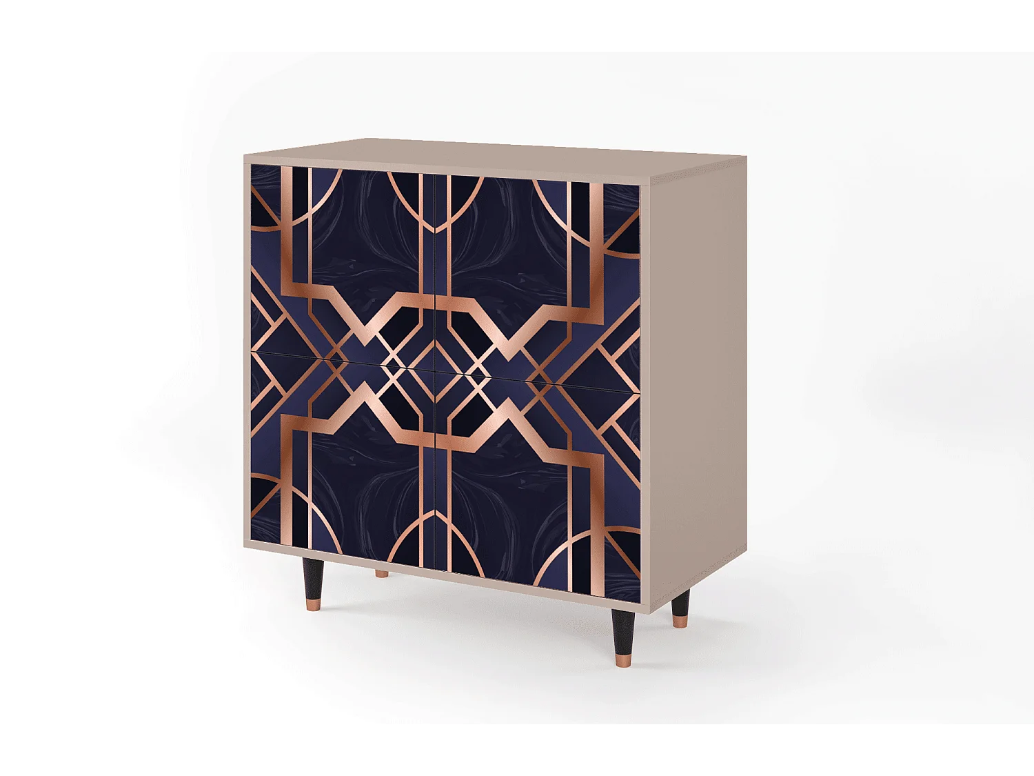Buffet - 94x96x48 cm - BS3 - Purple Temple, Latte