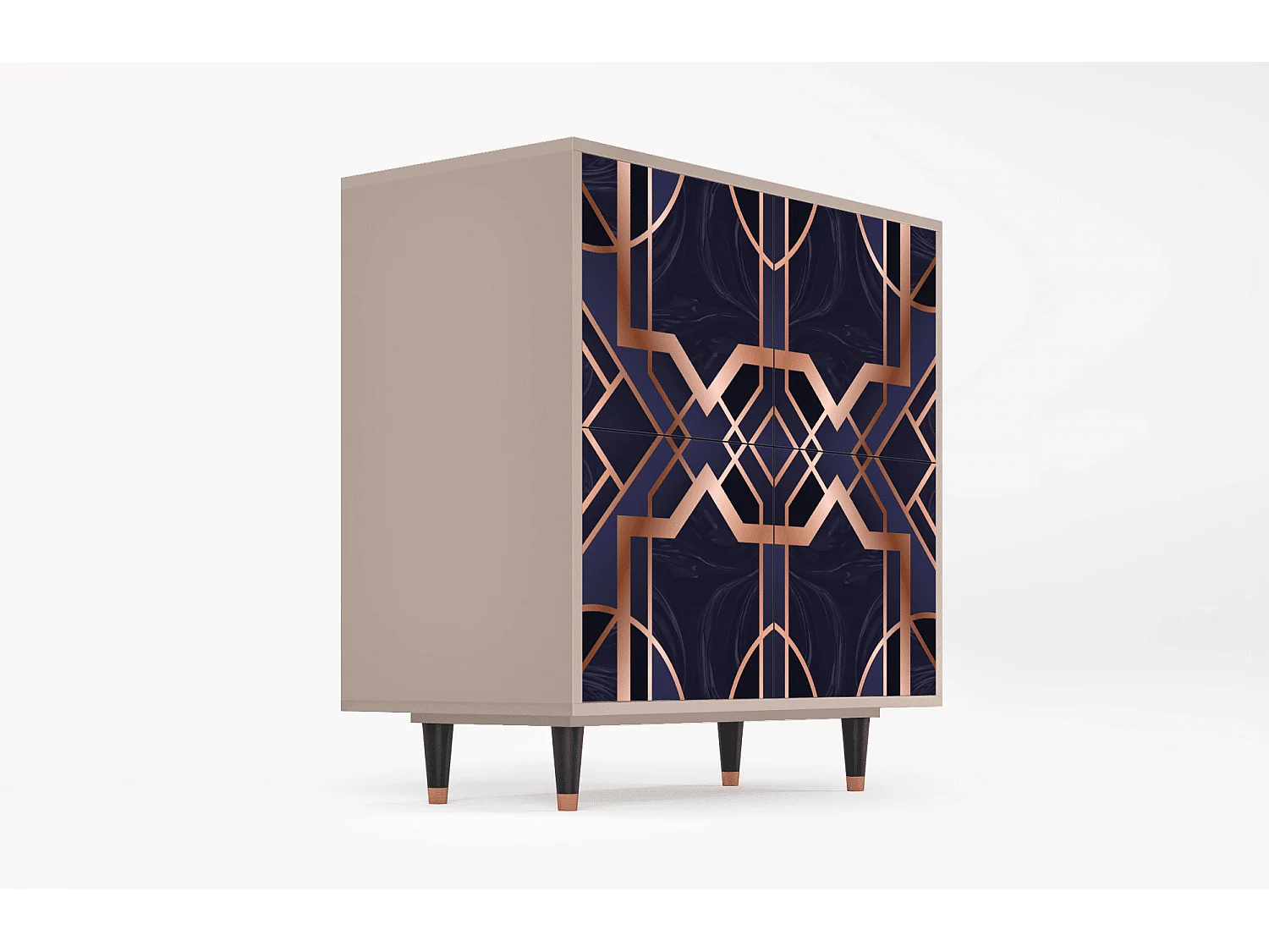 Buffet - 94x96x48 cm - BS3 - Purple Temple, Latte