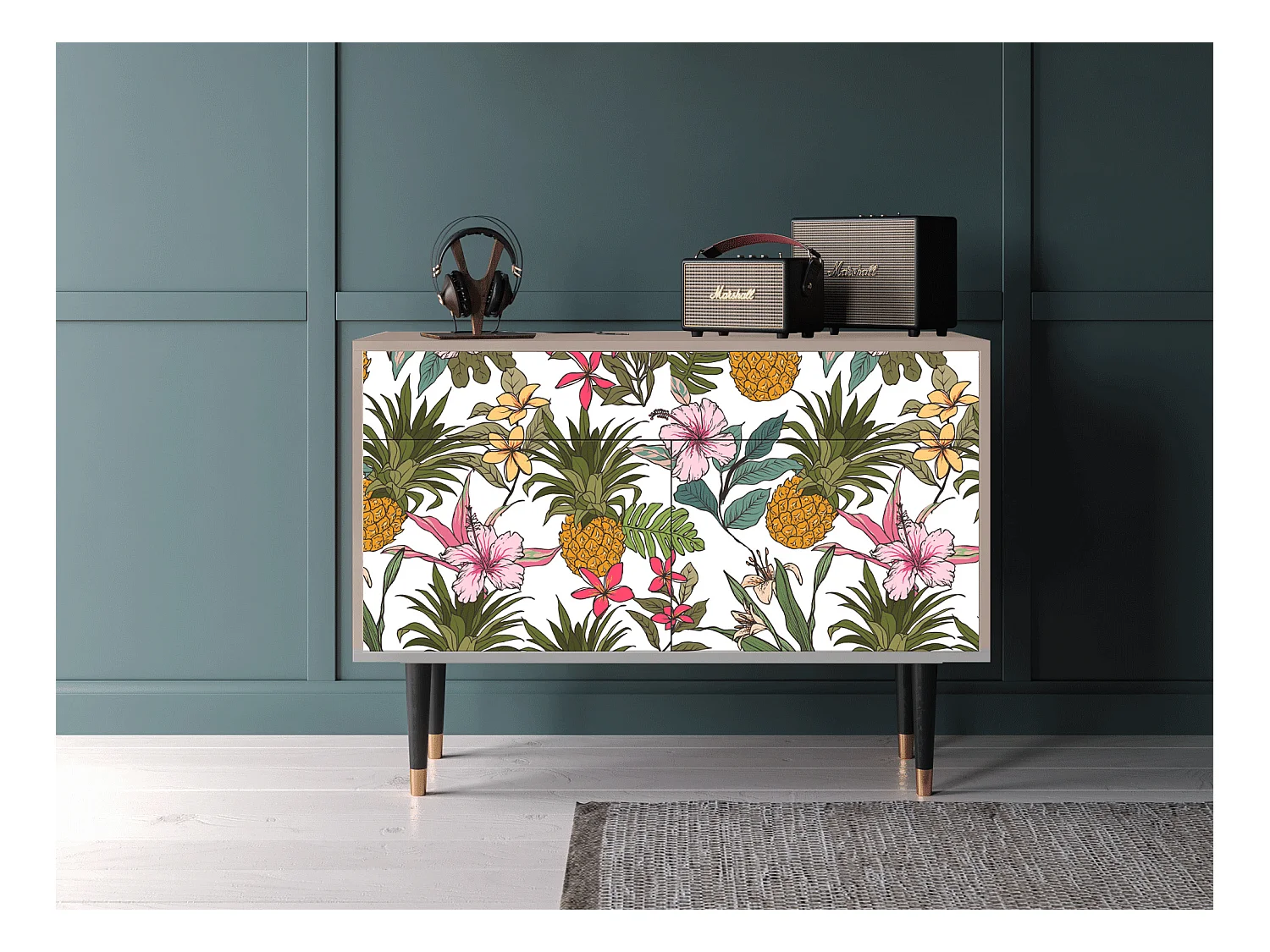 Buffet - 115x85x48 cm - BS4 - Estival Fruit, Latte