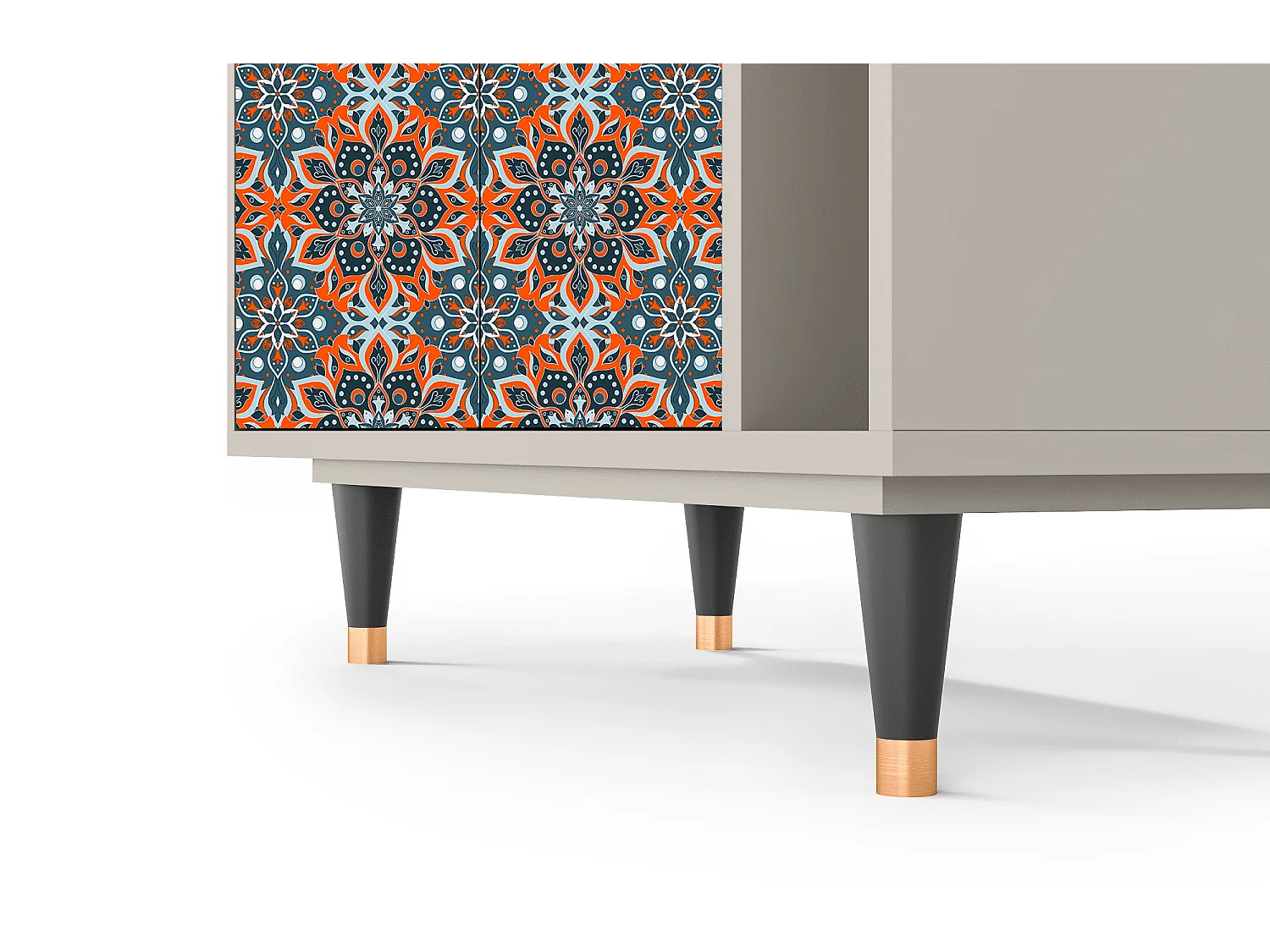 Aparador - 96х110х41 cm - BS6 - Fire Beetle, Areia