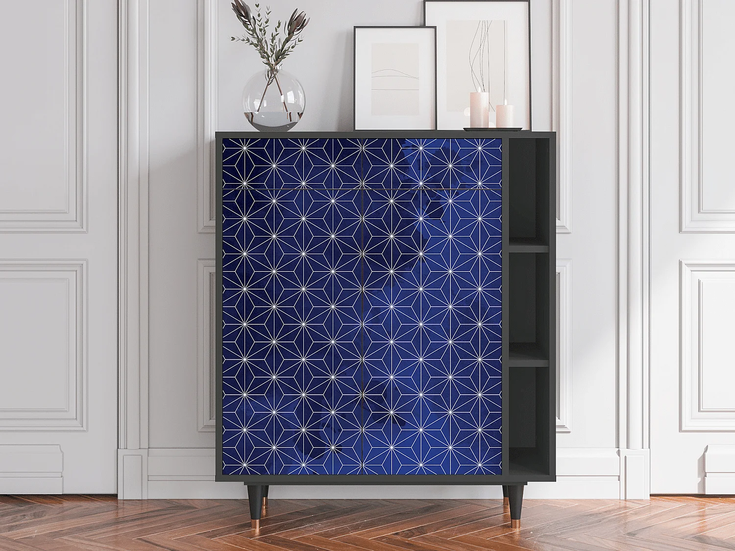 Buffet - 96х110х41 cm - BS6 - Milky Way, Anthracite