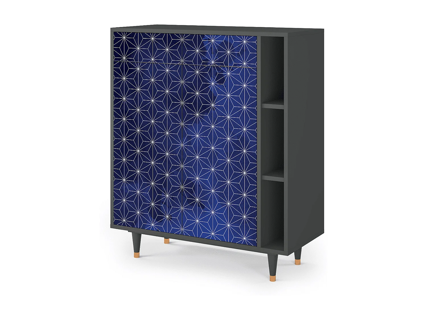 Buffet - 96х110х41 cm - BS6 - Milky Way, Anthracite