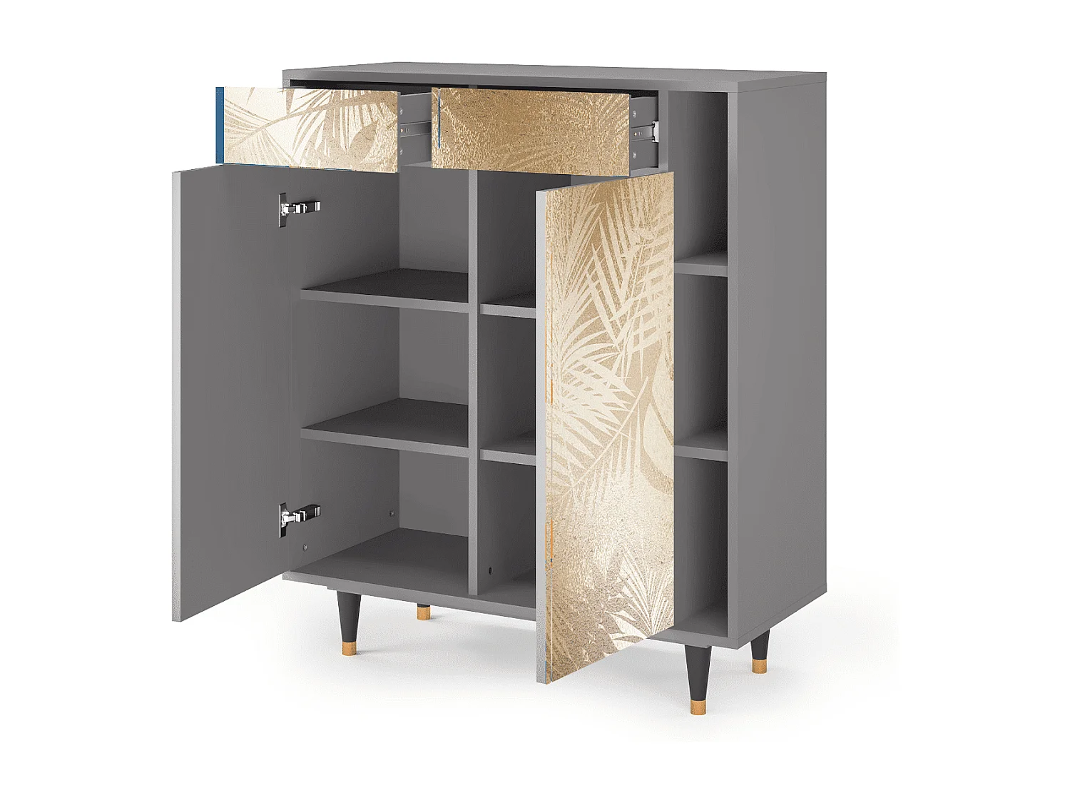 Sideboard - 96х110х41 cm - BS6 - Plant of the Dessert, Grau