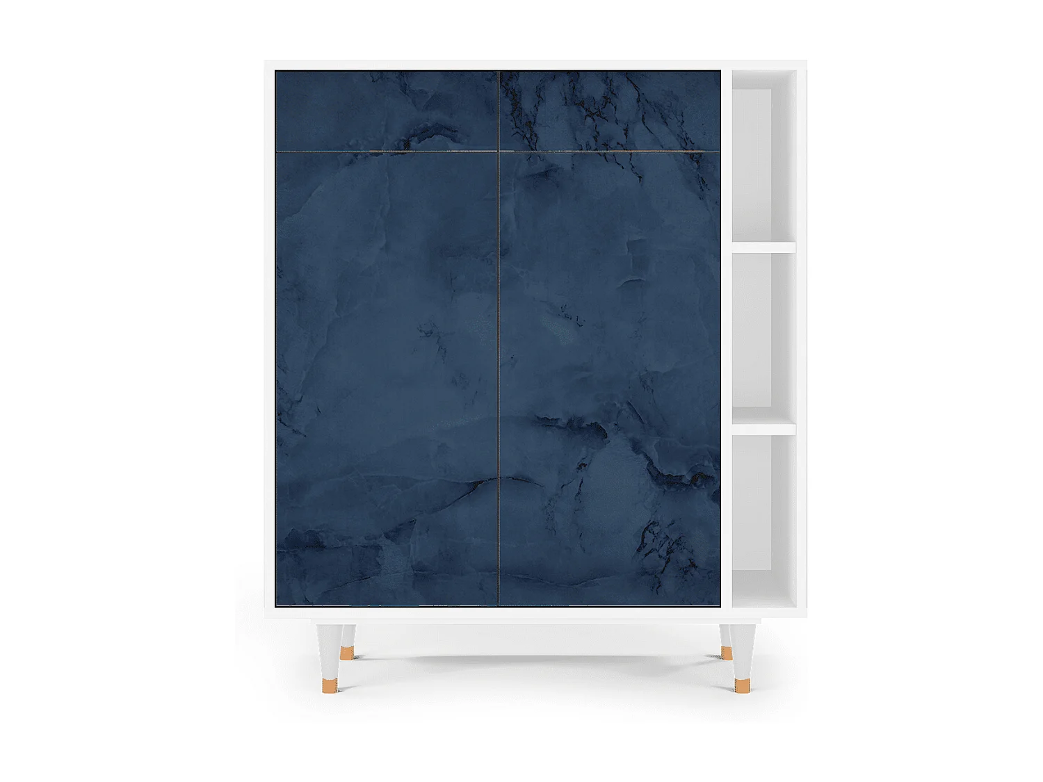 Dressoir - 96х110х41 cm - BS6 - Endless Galaxi, Wit