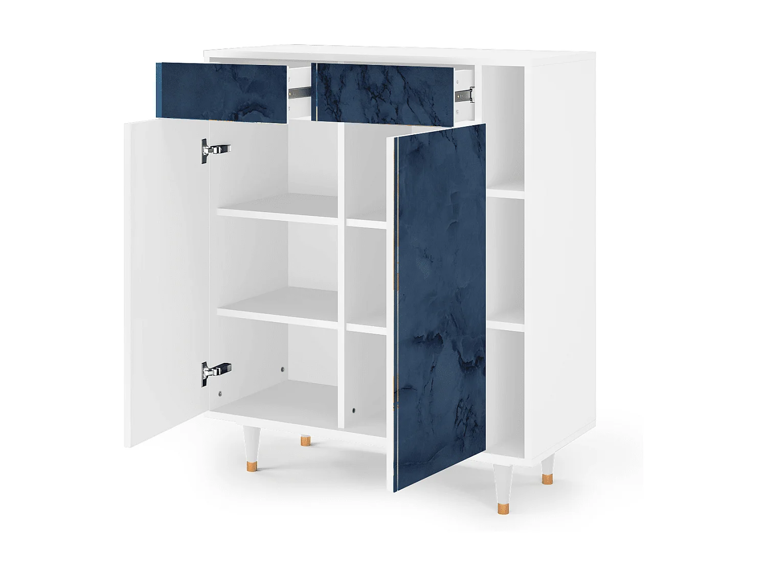 Dressoir - 96х110х41 cm - BS6 - Endless Galaxi, Wit