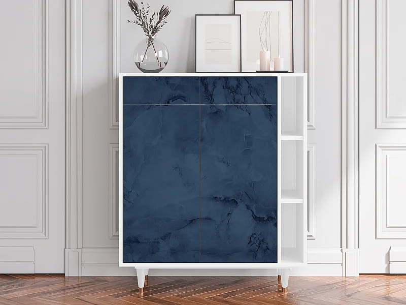 Kredens - 96х110х41 cm - BS6 - Endless Galaxi, Biały