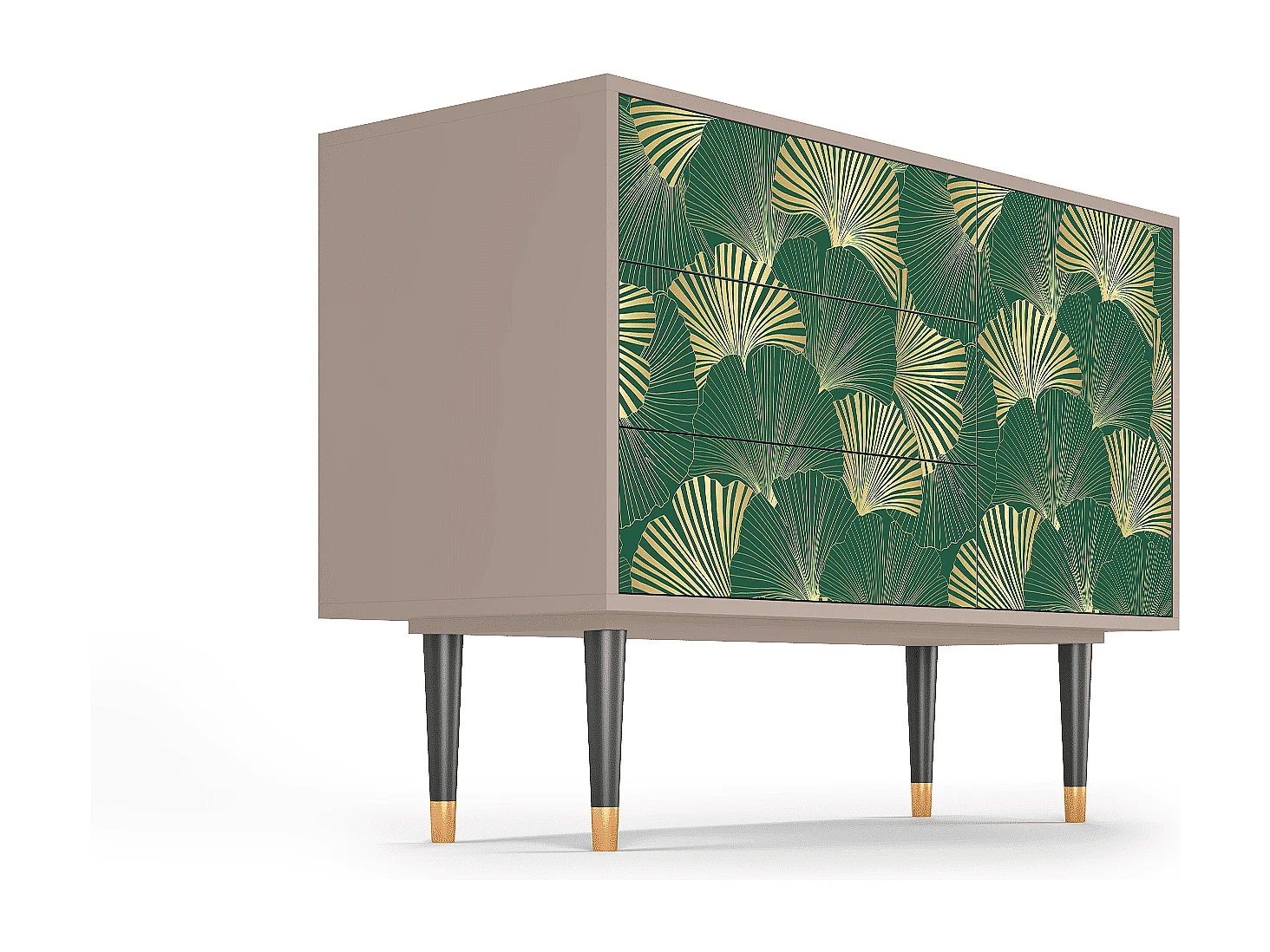 Dressoir - 115х84х41 cm - S3 - Gold Ginkgo, Latte