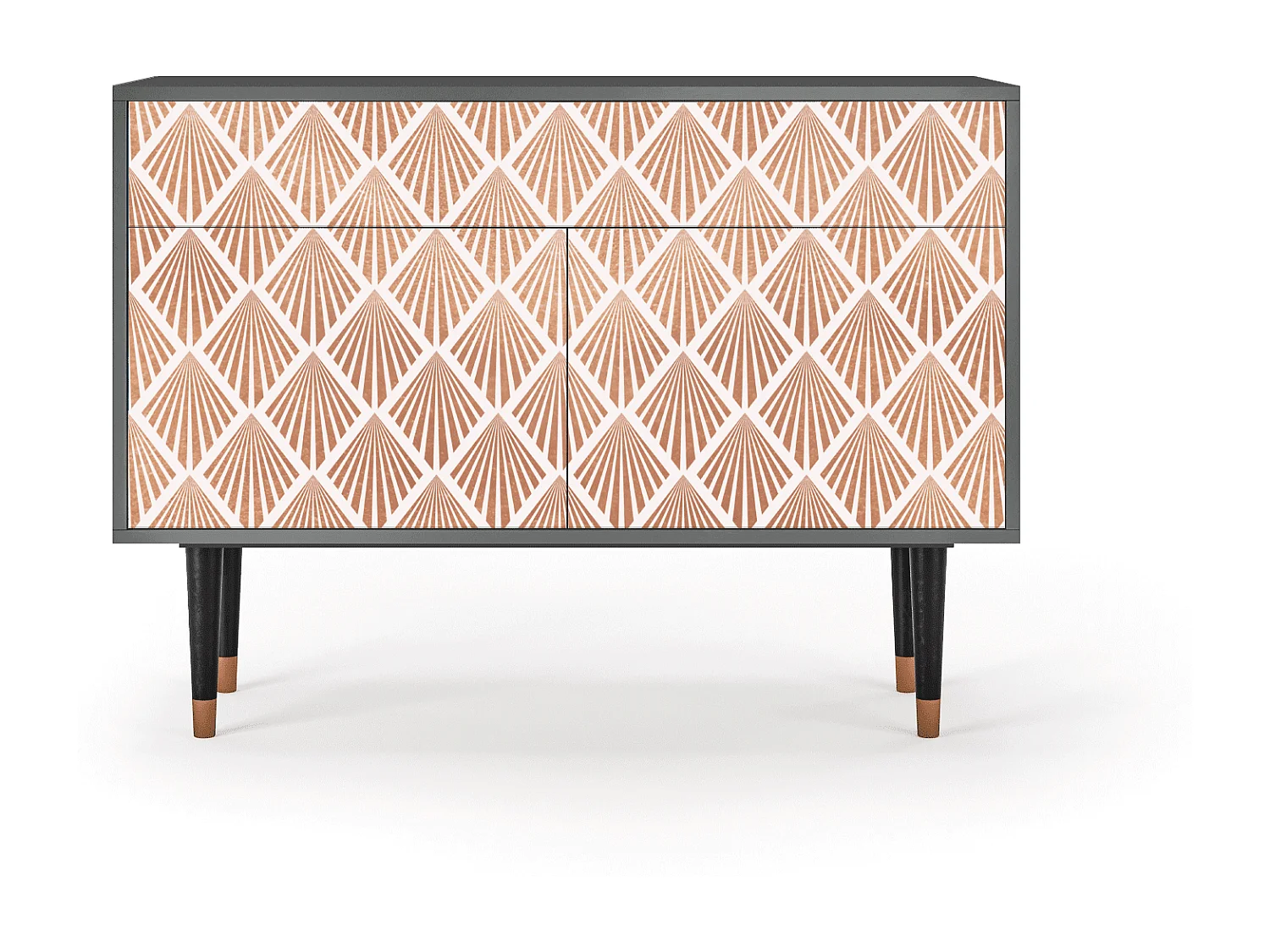 Buffet - 115x85x48 cm - BS4 - Pastel Sunrise, Anthracite