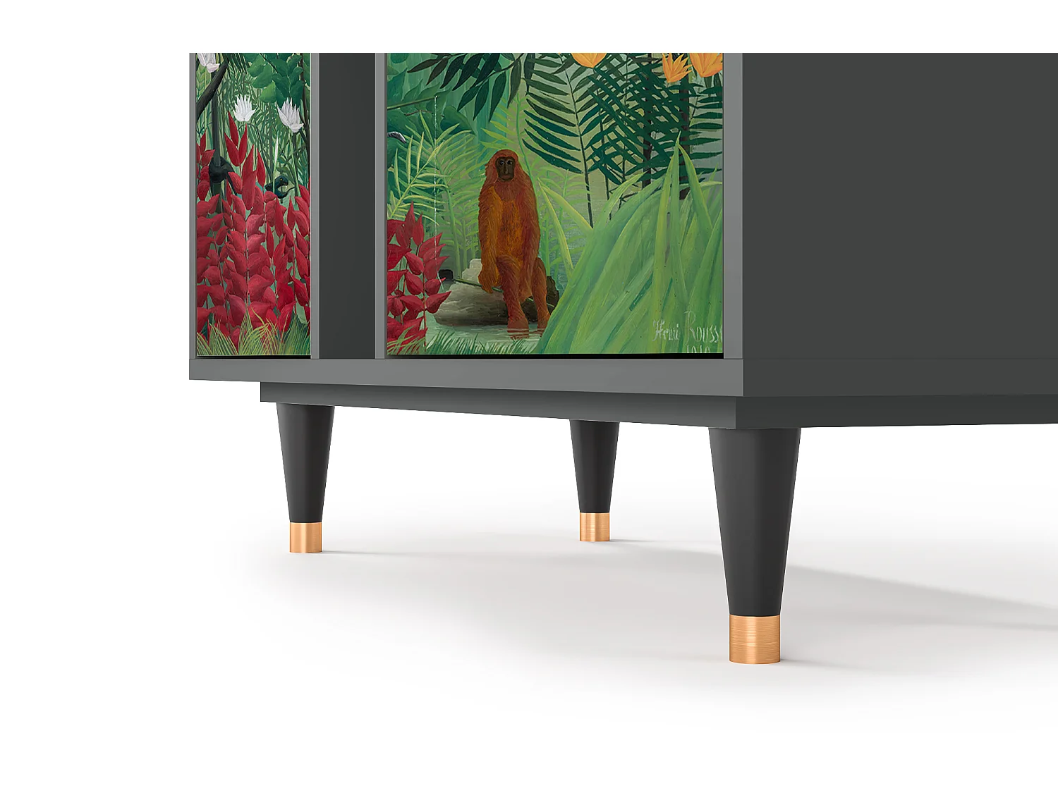 Buffet - 94х96х41 cm - BS5 - Jungles in Paris, Anthracite