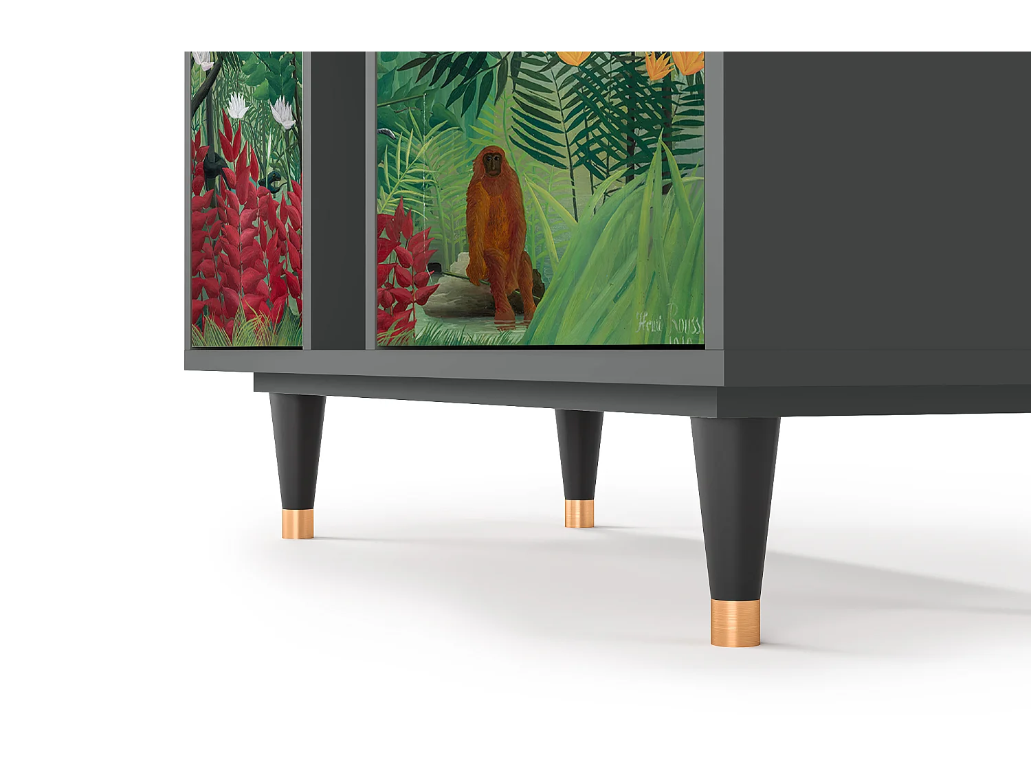 Buffet - 94х96х41 cm - BS5 - Jungles in Paris, Anthracite