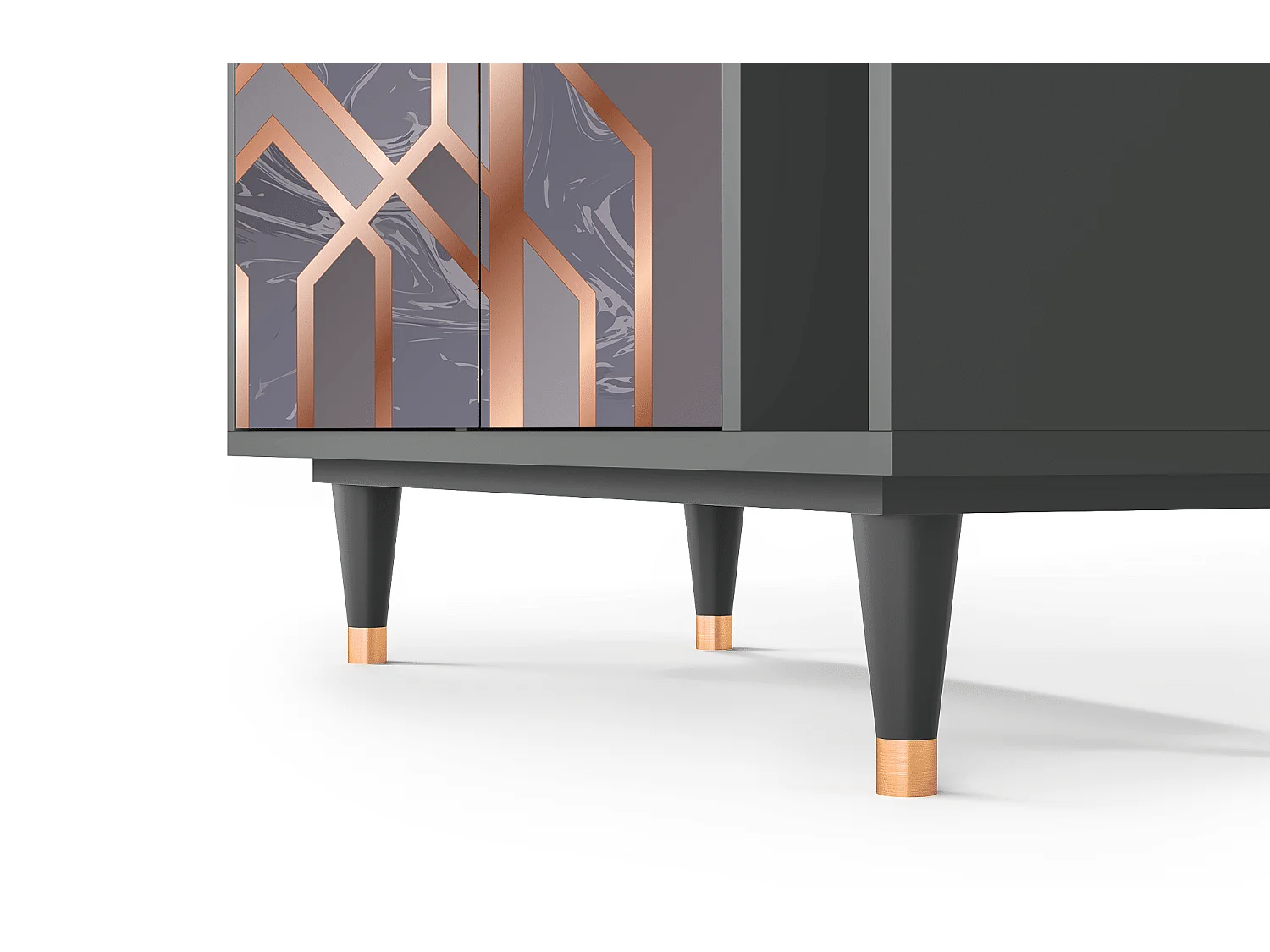 Buffet - 96х110х41 cm - BS6 - Taupe Anatomy, Anthracite