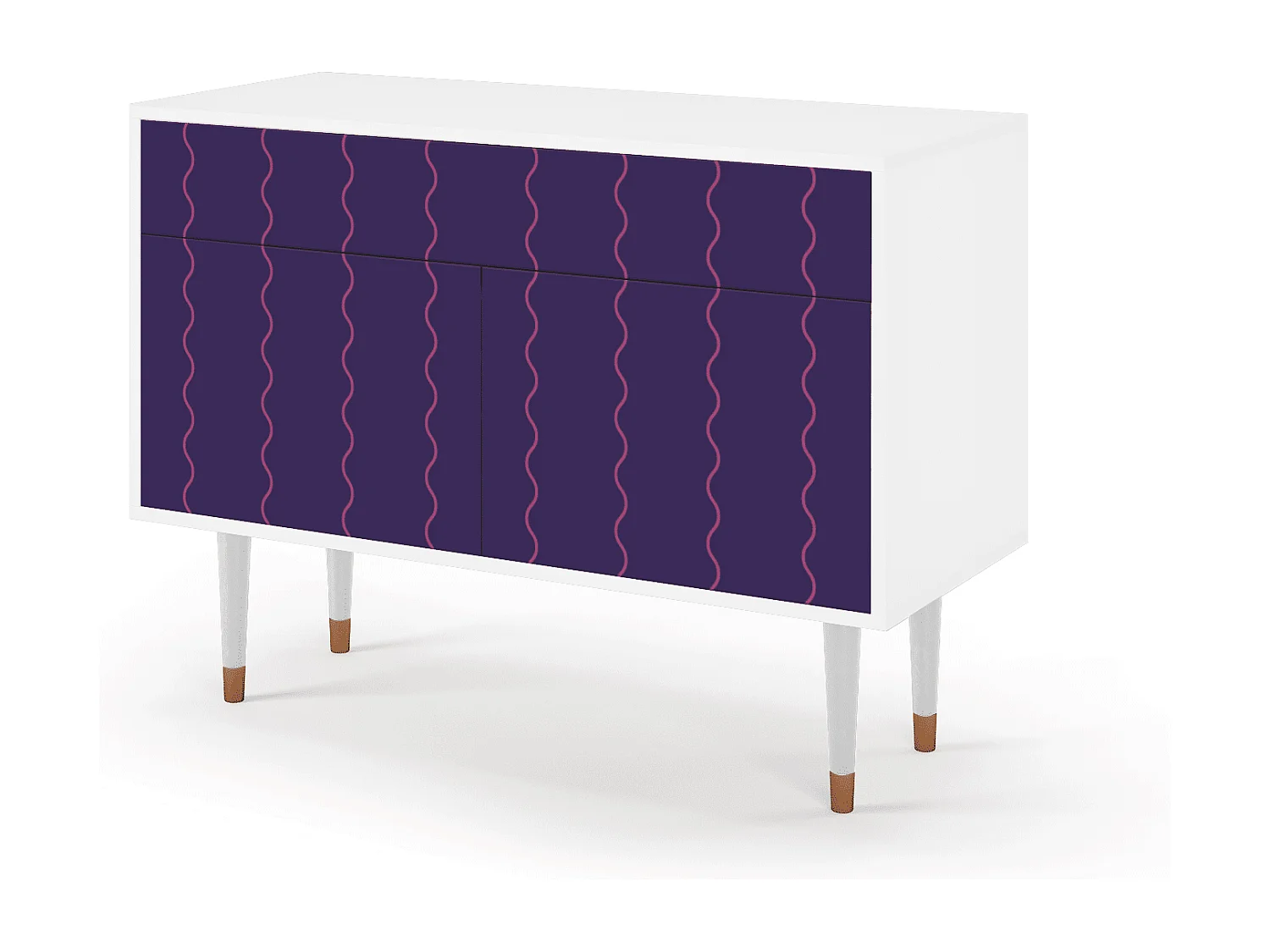 Buffet - 115x85x48 cm - BS4 - Grape Maccaroni, Blanc