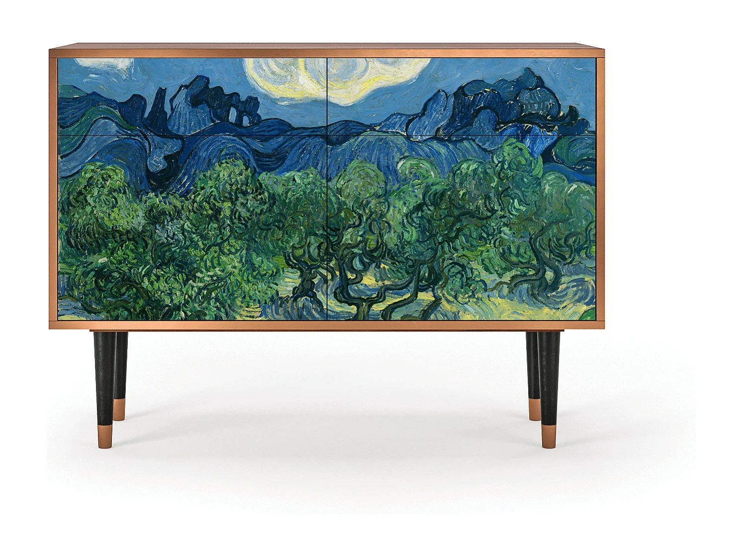Buffet - 115x85x48 cm - BS4 - The Oil Trees, Noyer