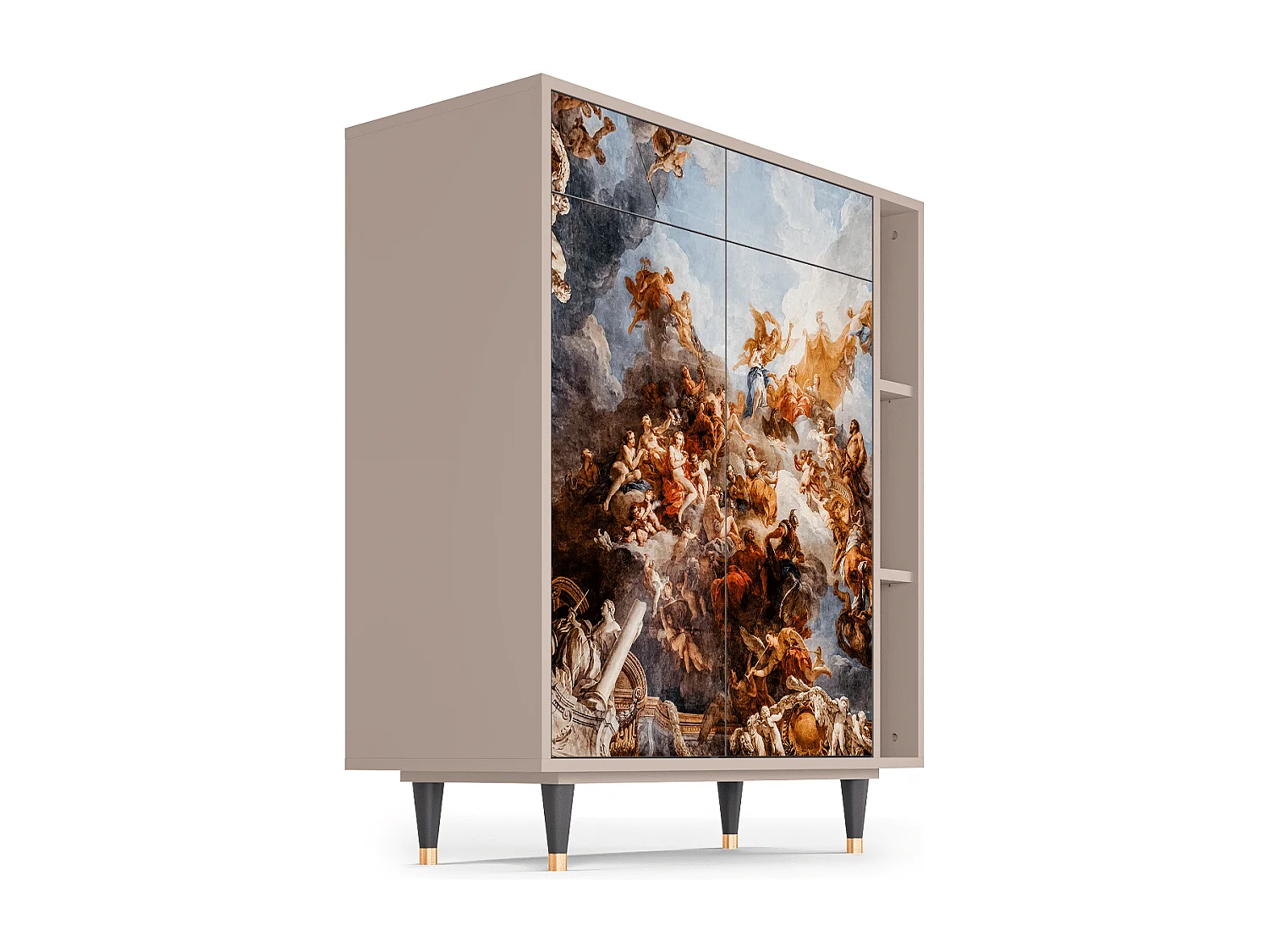 Credenza - 96х110х41 cm - BS6 - Versailles, Latte