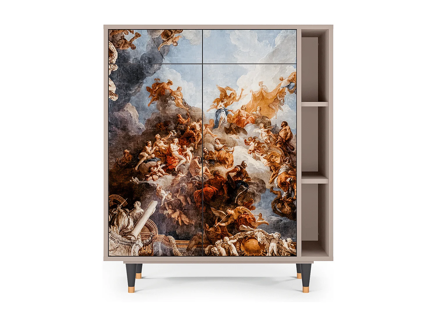 Aparador - 96х110х41 cm - BS6 - Versailles, Latte