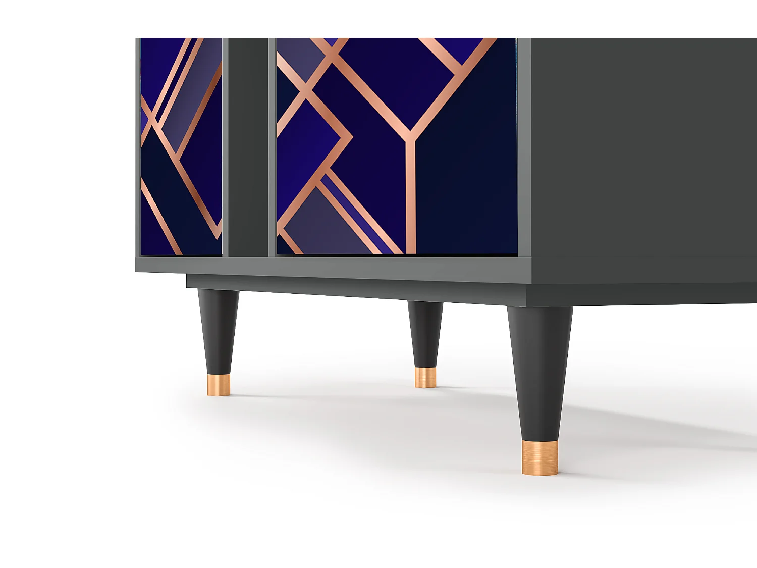 Buffet - 94х96х41 cm - BS5 - Aquamarine Getsby, Anthracite