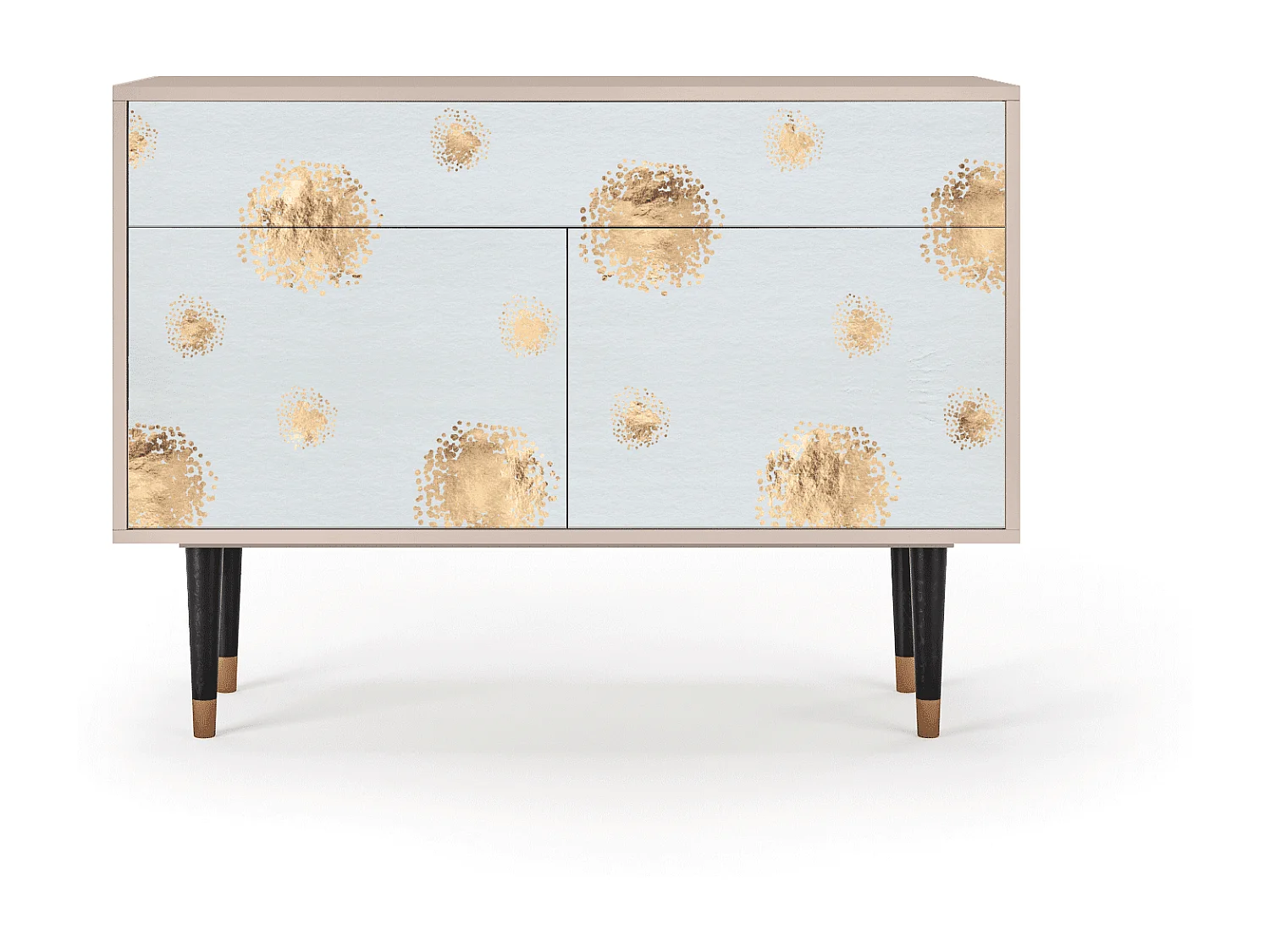 Kredens - 115x85x48 cm - BS4 - Sky Latte, Latte