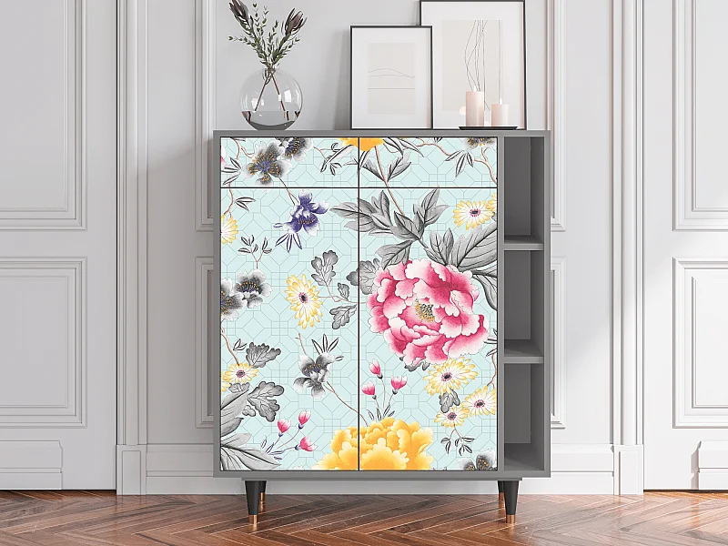 Sideboard - 96х110х41 cm - BS6 - Sky Garden, Grau