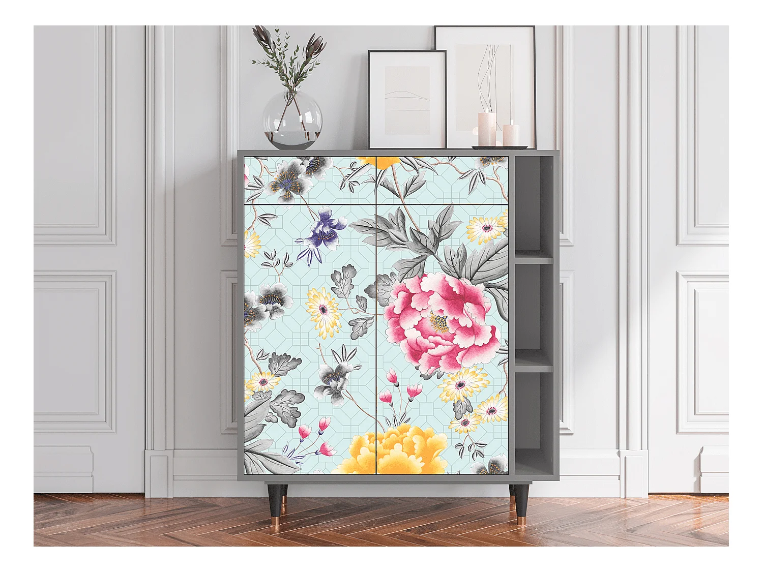 Buffet - 96х110х41 cm - BS6 - Sky Garden, Gris