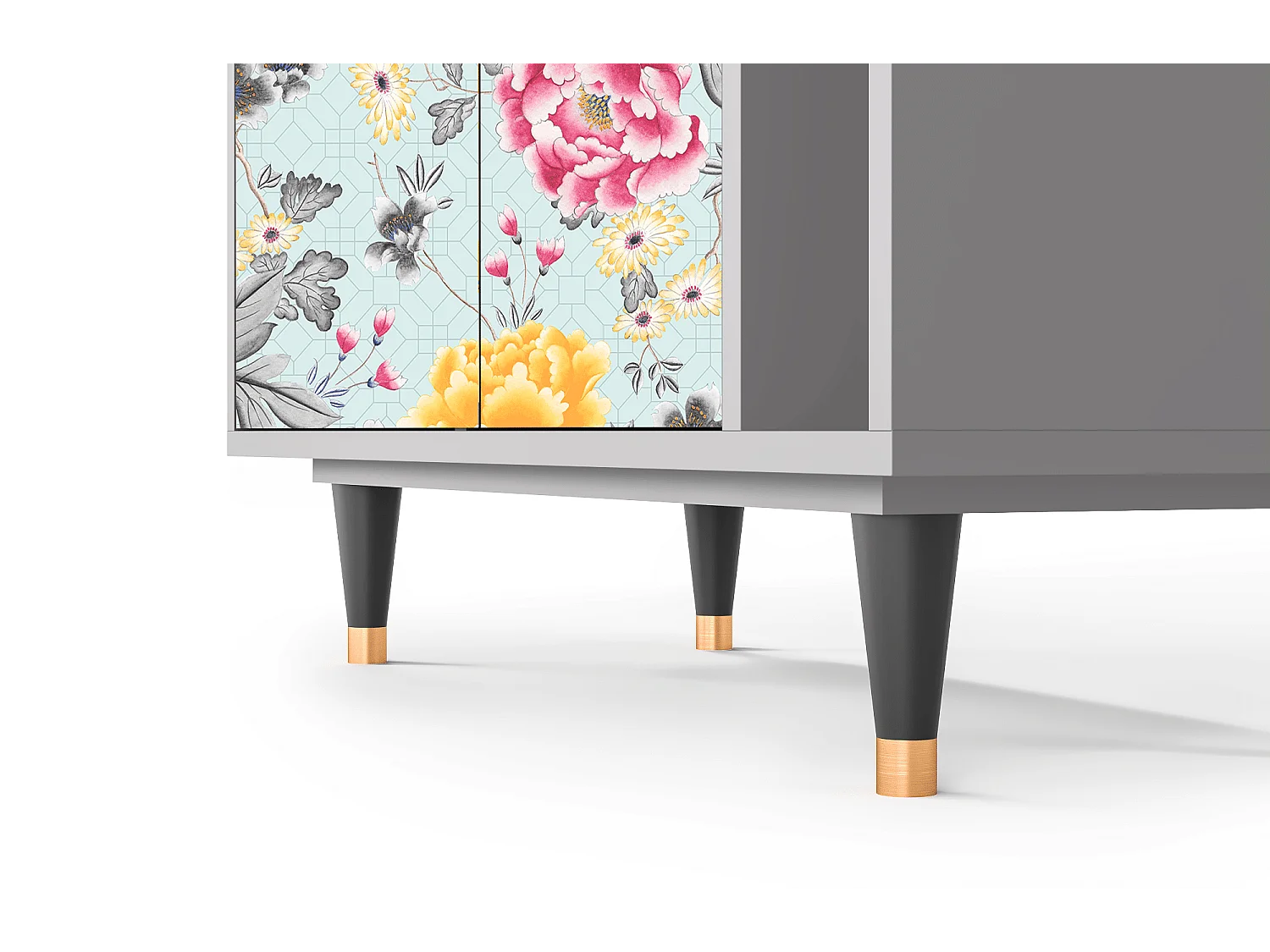 Dressoir - 96х110х41 cm - BS6 - Sky Garden, Grijs