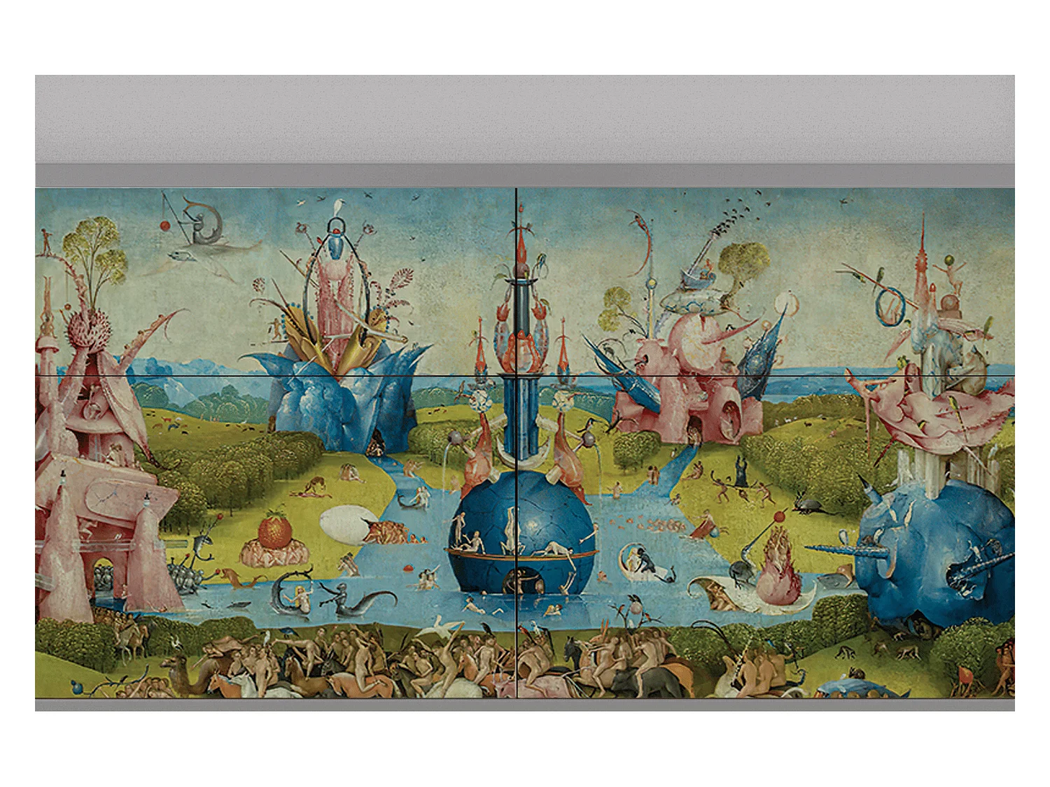 Sideboard - 115x85x48 cm - BS4 - The Garden 2 by Bosch, Grau