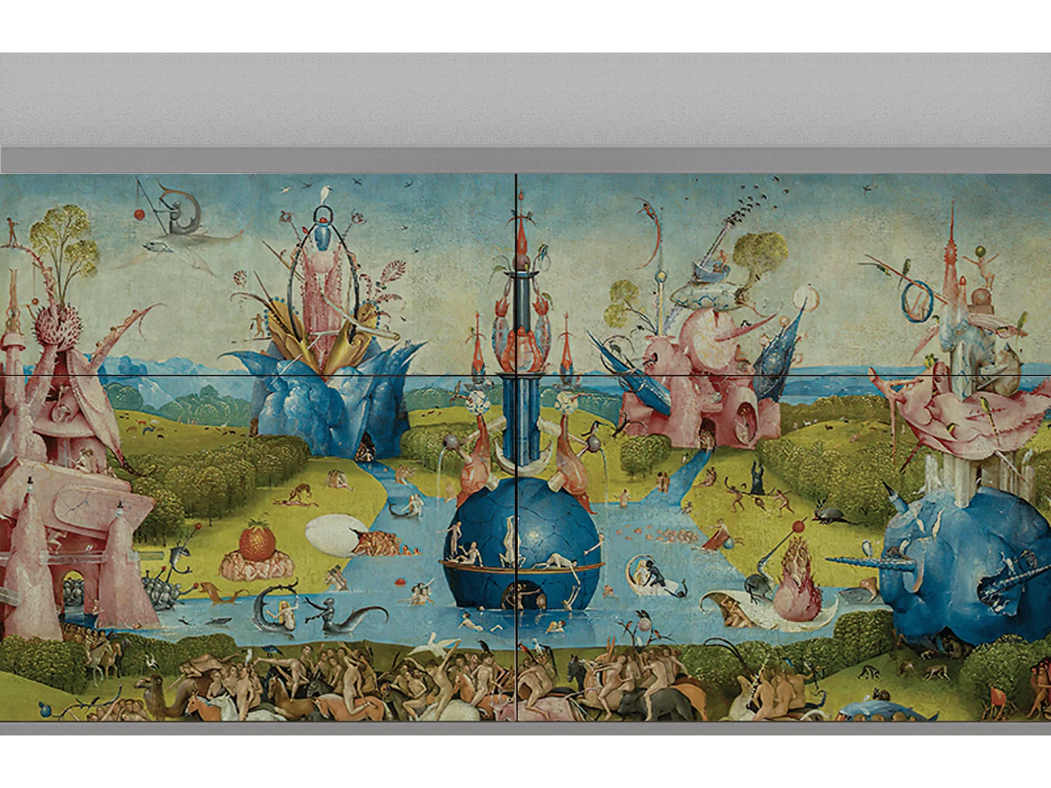 Kredens - 115x85x48 cm - BS4 - The Garden 2 by Bosch, Szary