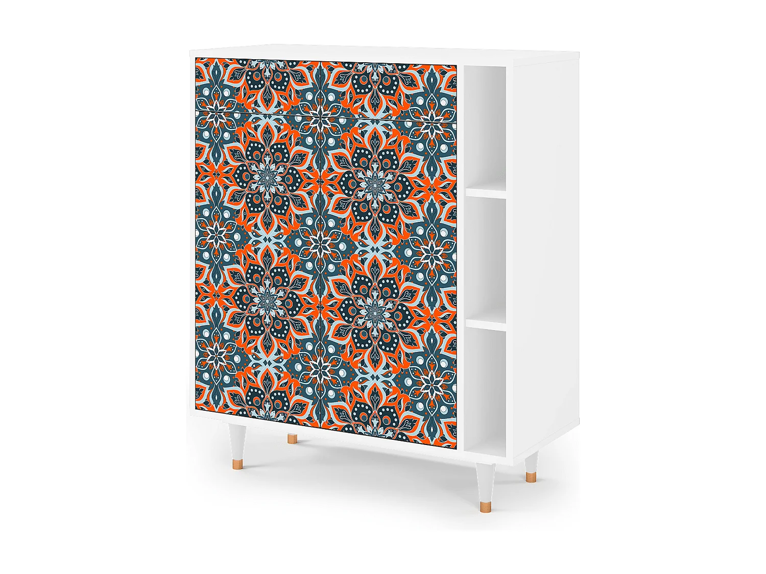 Buffet - 96х110х41 cm - BS6 - Fire Beetle, Blanc