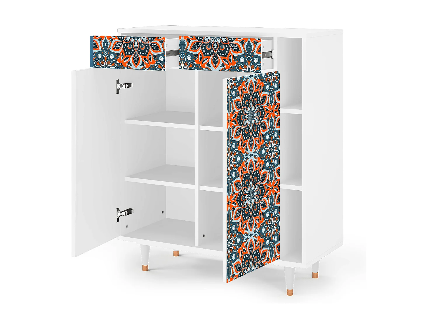 Buffet - 96х110х41 cm - BS6 - Fire Beetle, Blanc