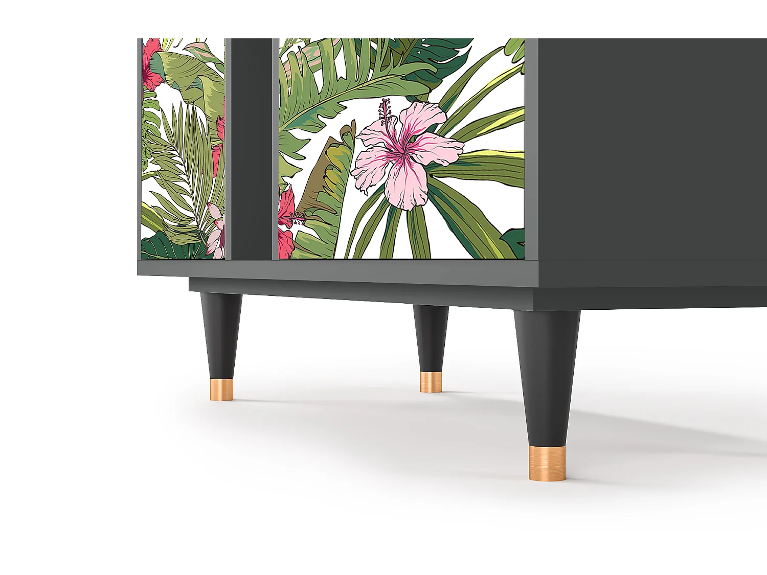 Buffet - 94х96х41 cm - BS5 - Verdant Tropics, Anthracite