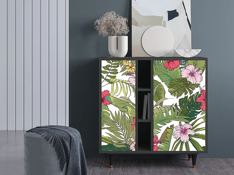 Credenza - 94х96х41 cm - BS5 - Verdant Tropics, Antracite