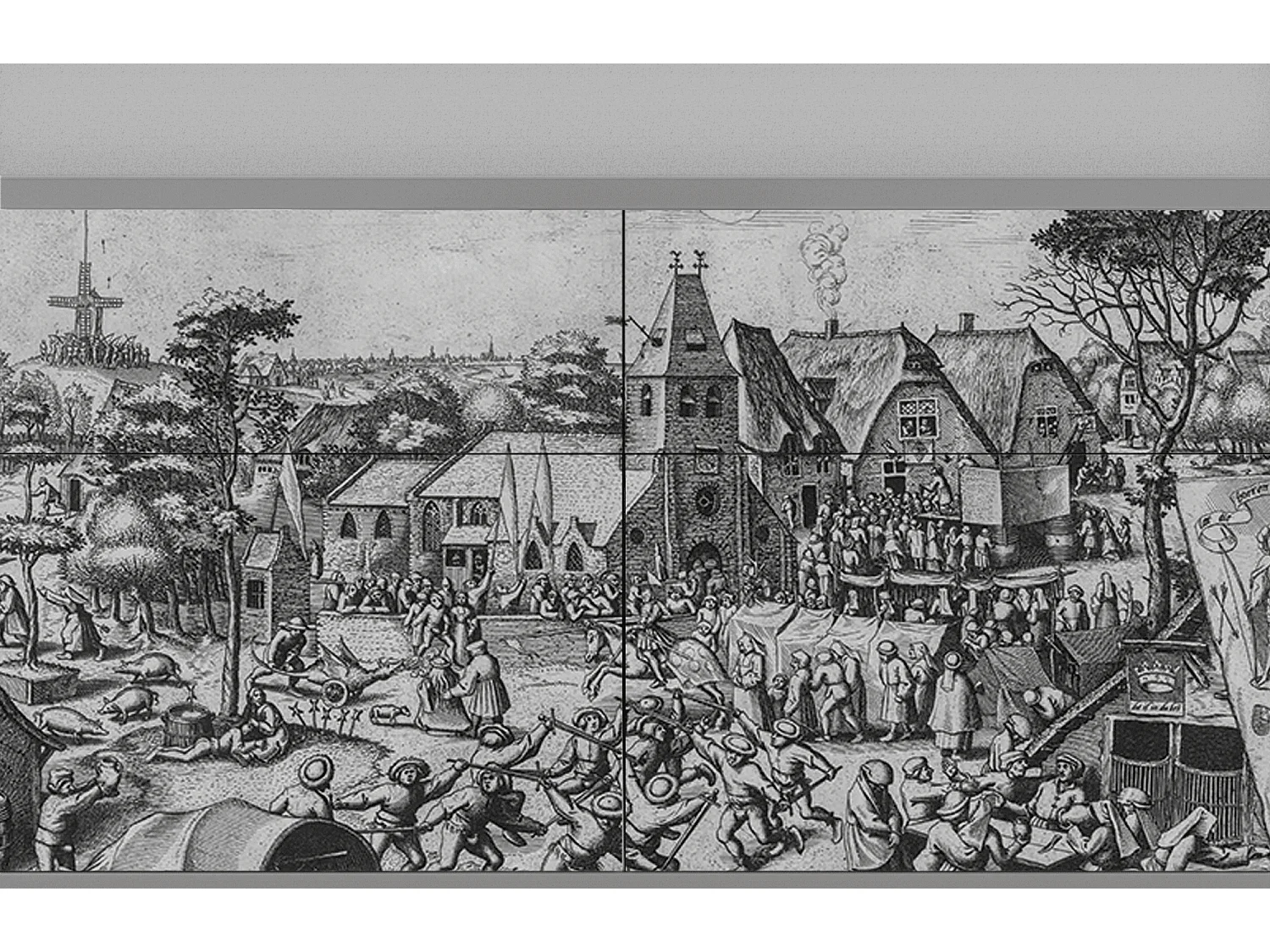 Buffet - 115x85x48 cm - BS4 - The Festival of Saint, Gris