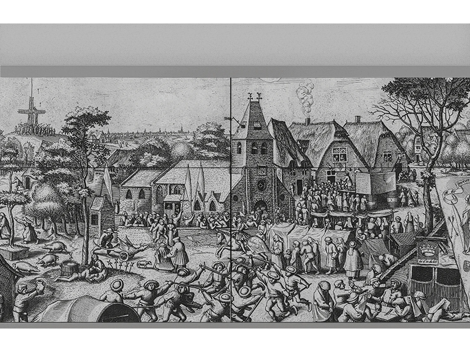 Buffet - 115x85x48 cm - BS4 - The Festival of Saint, Gris