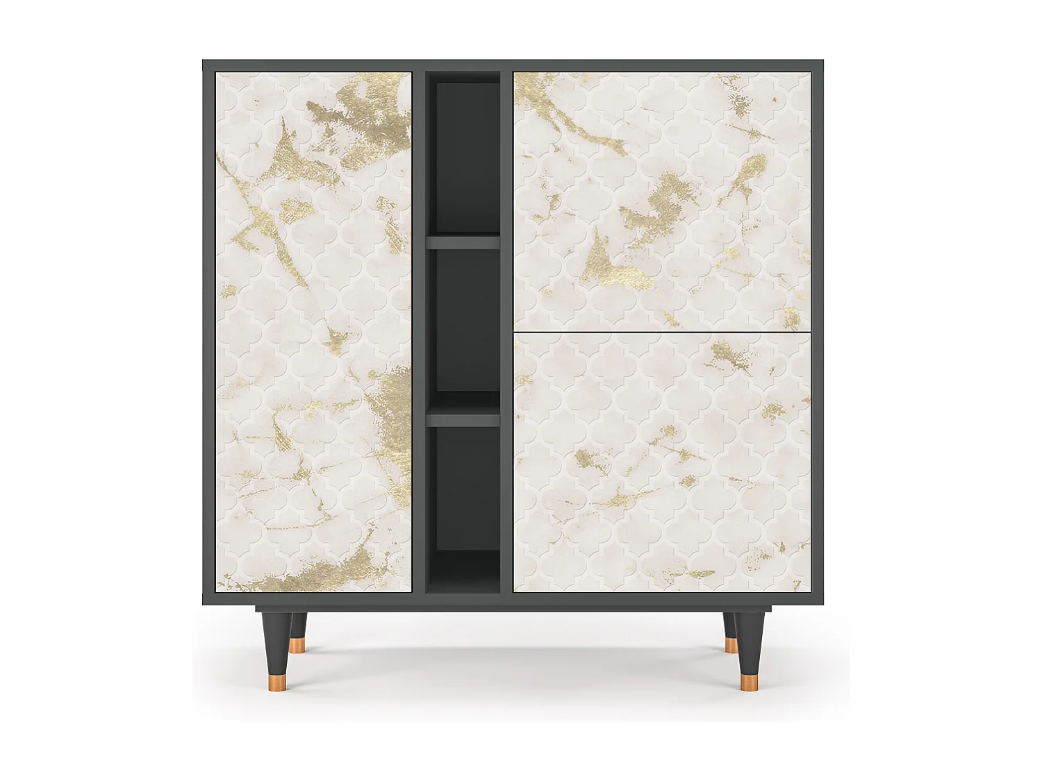 Buffet - 94х96х41 cm - BS5 - Sahara desert, Anthracite