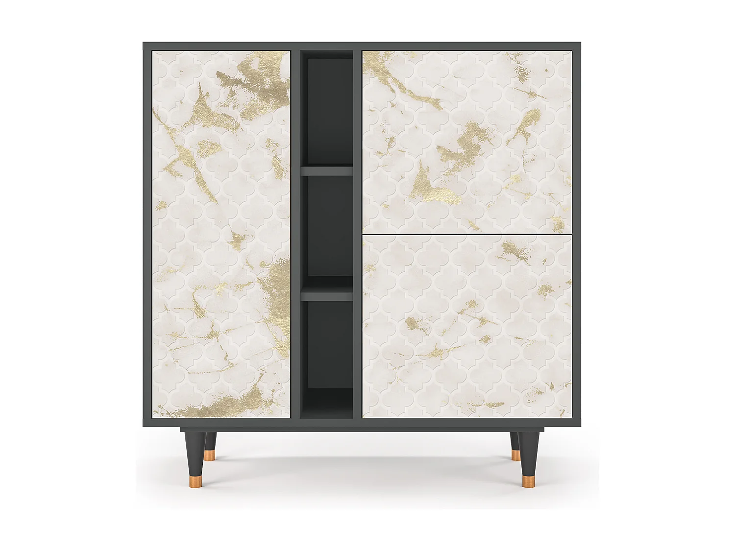 Buffet - 94х96х41 cm - BS5 - Sahara desert, Anthracite