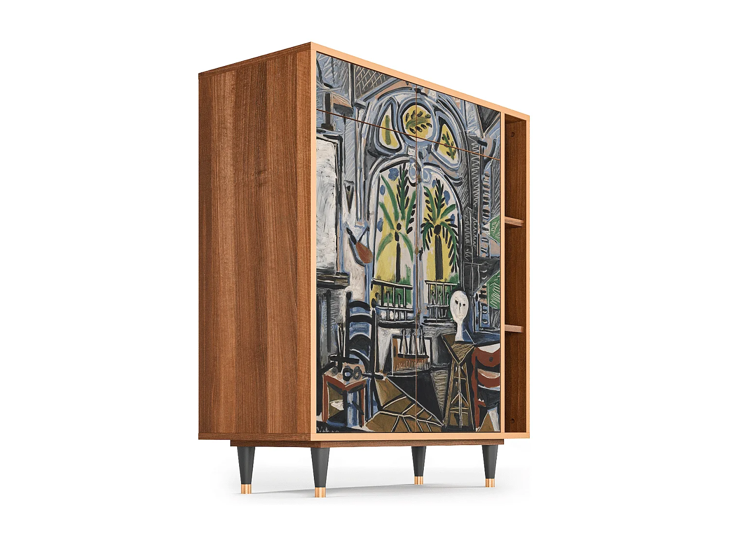 Buffet - 96х110х41 cm - BS6 - The Studio , Noyer