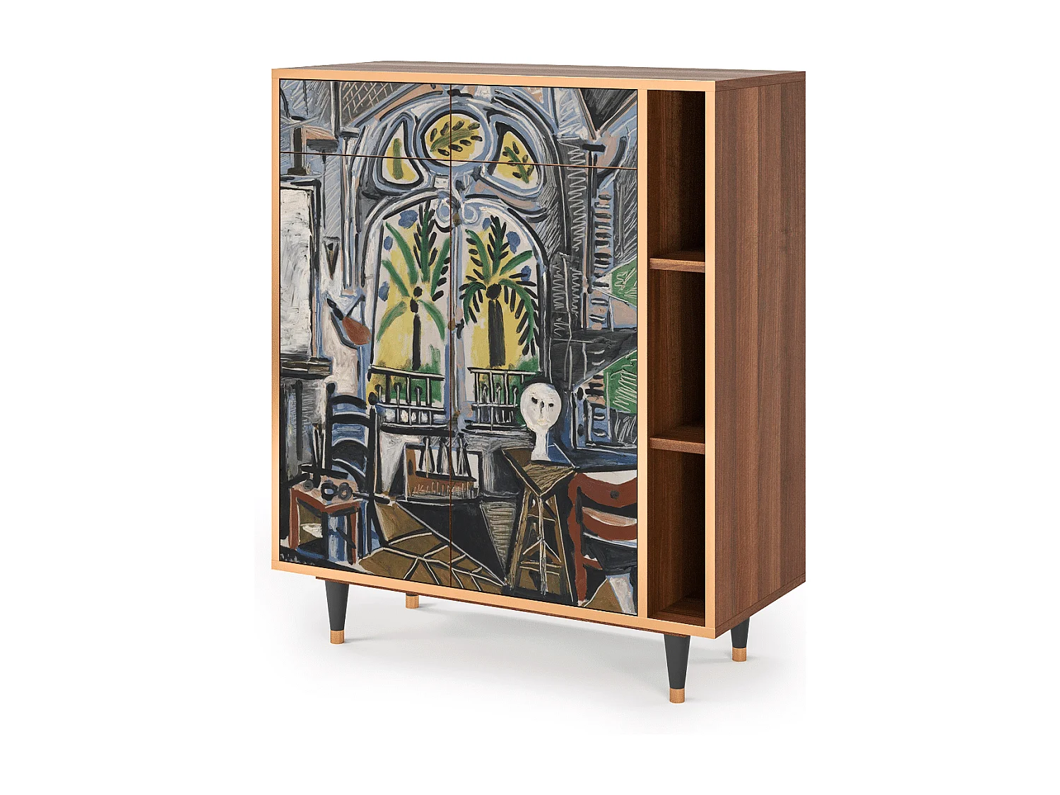 Buffet - 96х110х41 cm - BS6 - The Studio , Noyer