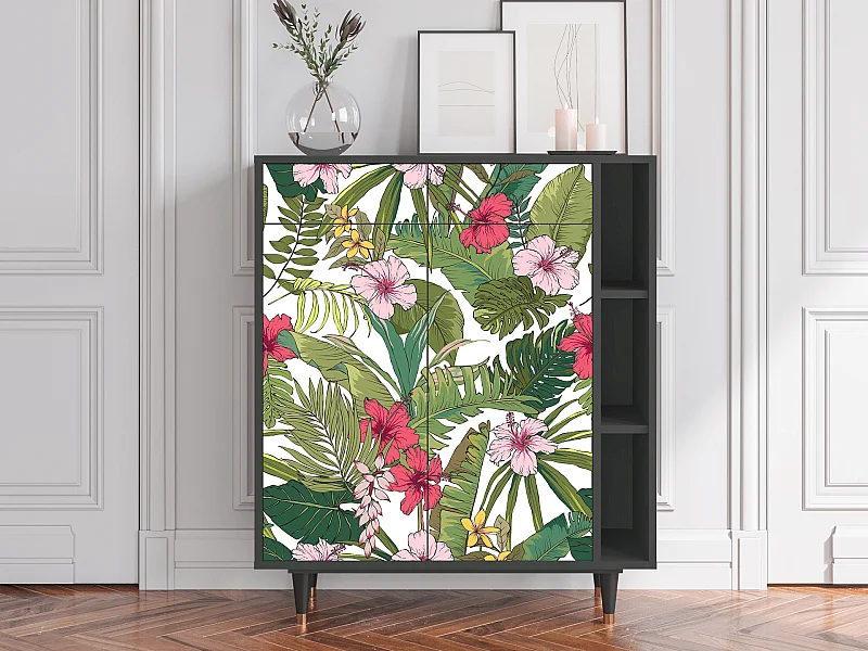 Buffet - 96х110х41 cm - BS6 - Verdant Tropics, Anthracite