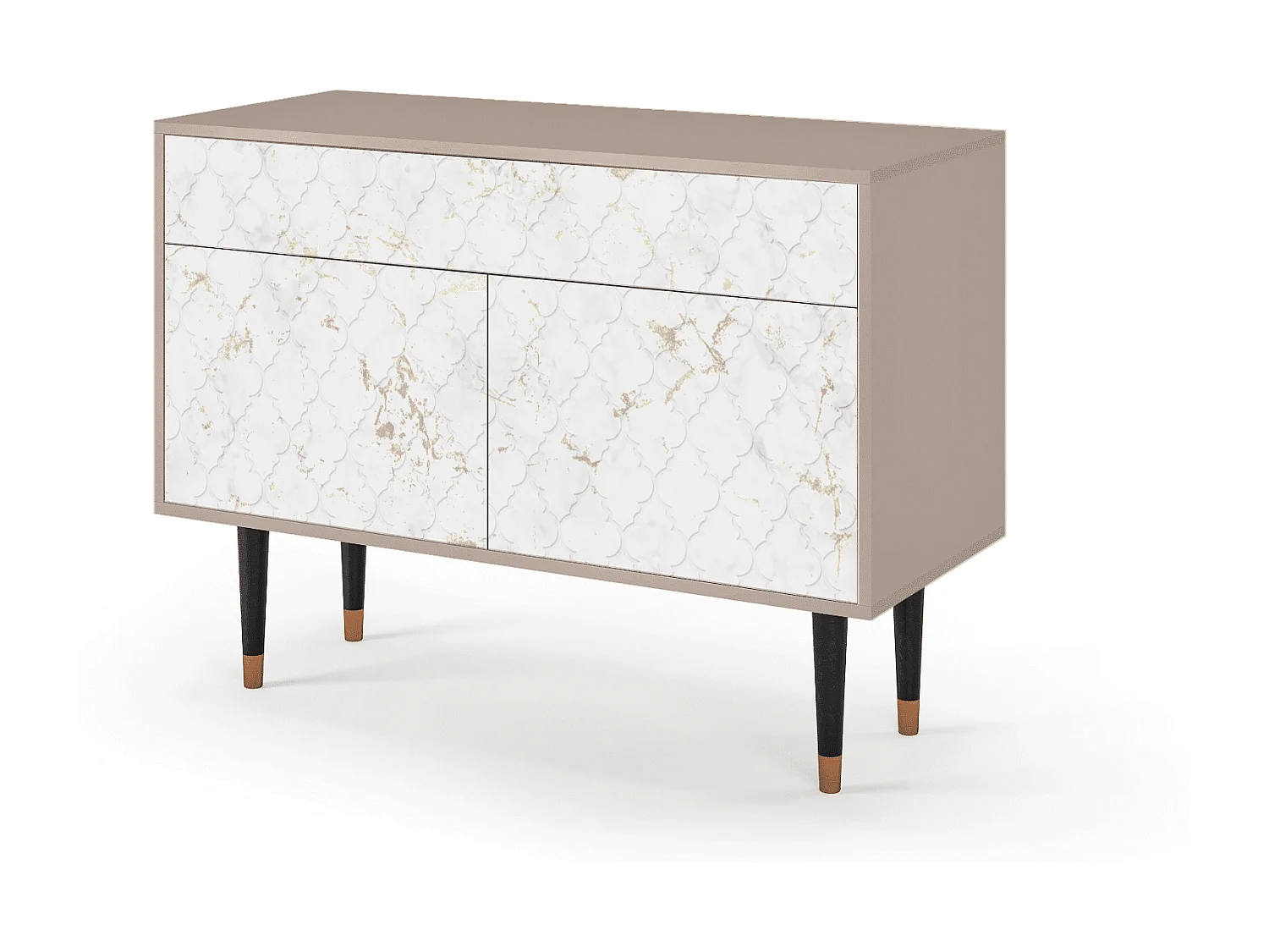 Dressoir - 115x85x48 cm - BS4 - Sweet Cotton, Latte