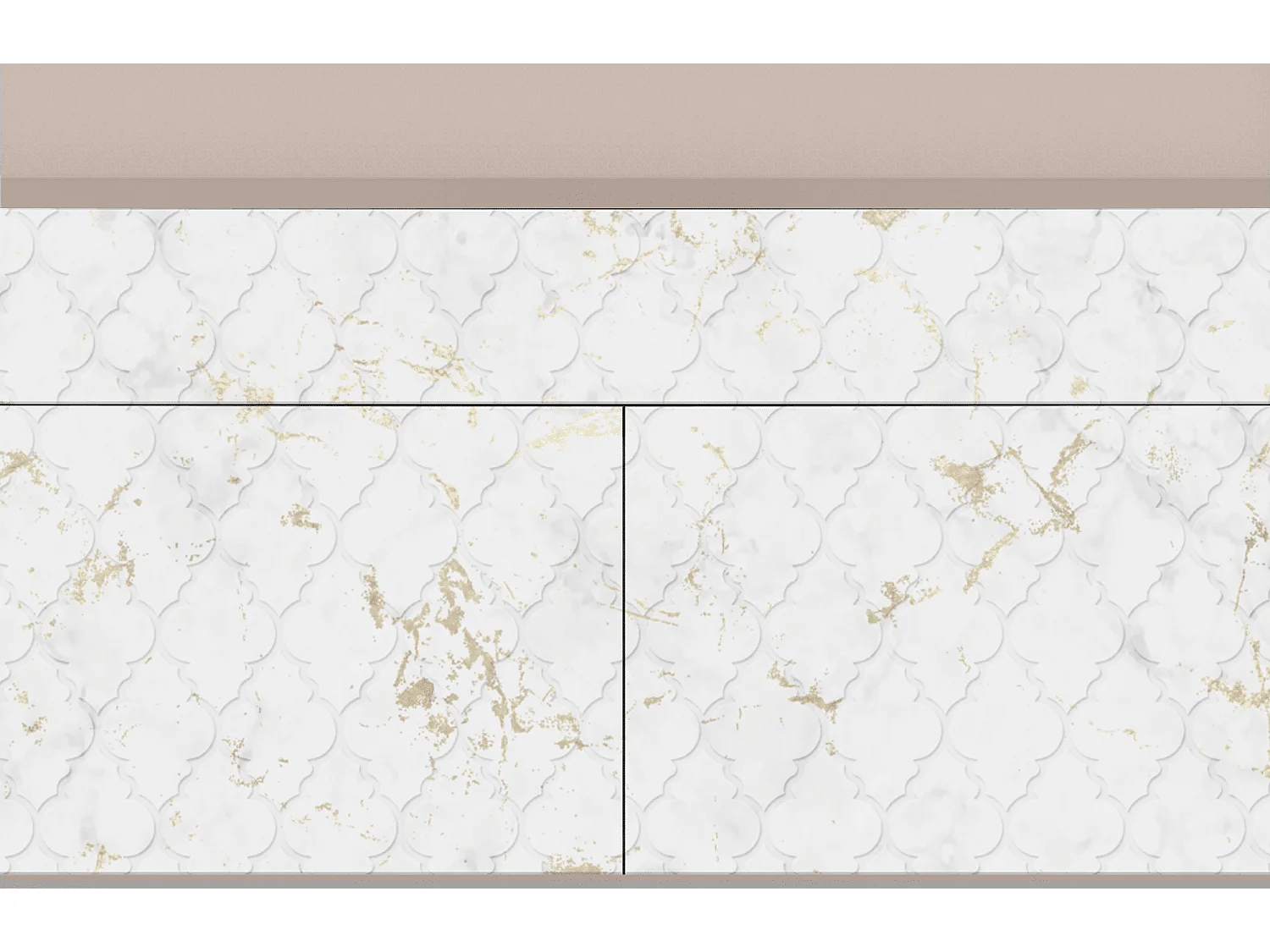 Buffet - 115x85x48 cm - BS4 - Sweet Cotton, Latte