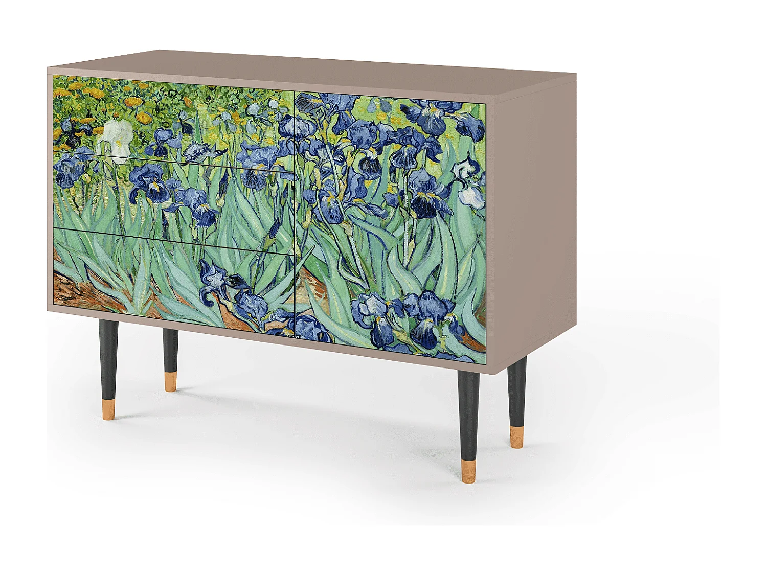 Buffet - 115х84х41 cm - S3 - Irises , Latte
