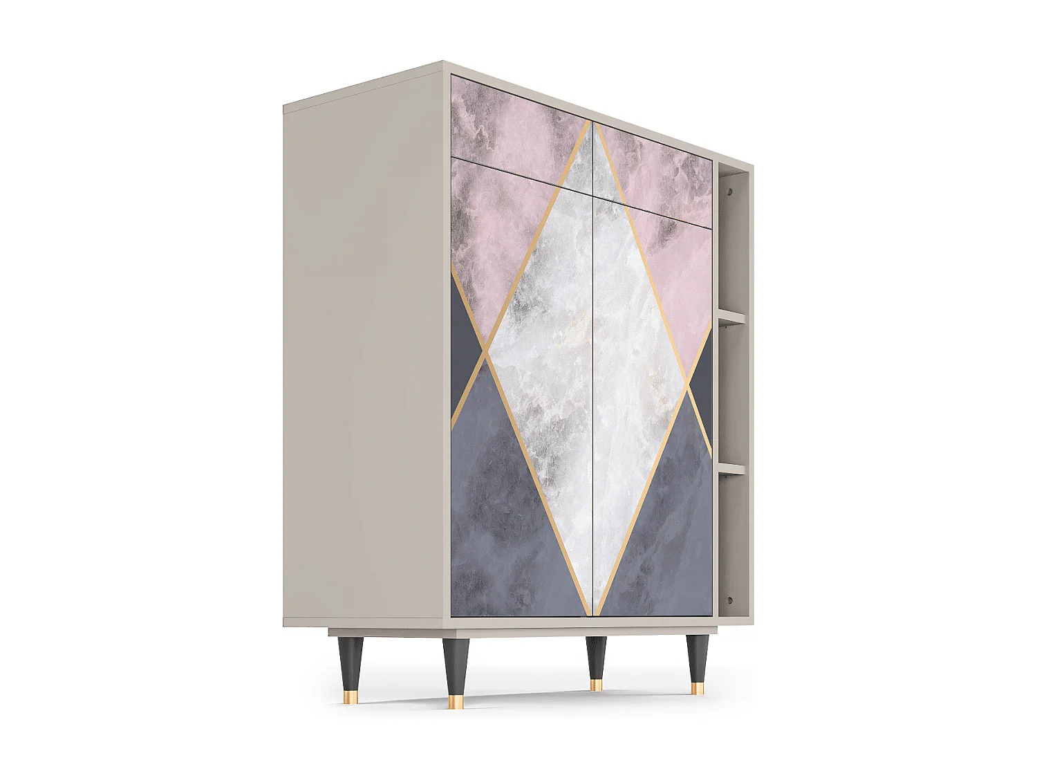 Buffet - 96х110х41 cm - BS6 - Ideal Harmony, Sable