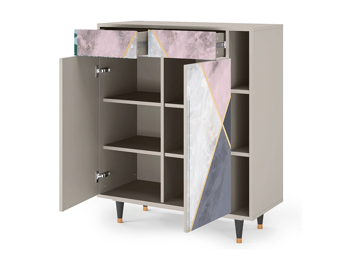 Buffet - 96х110х41 cm - BS6 - Ideal Harmony, Sable