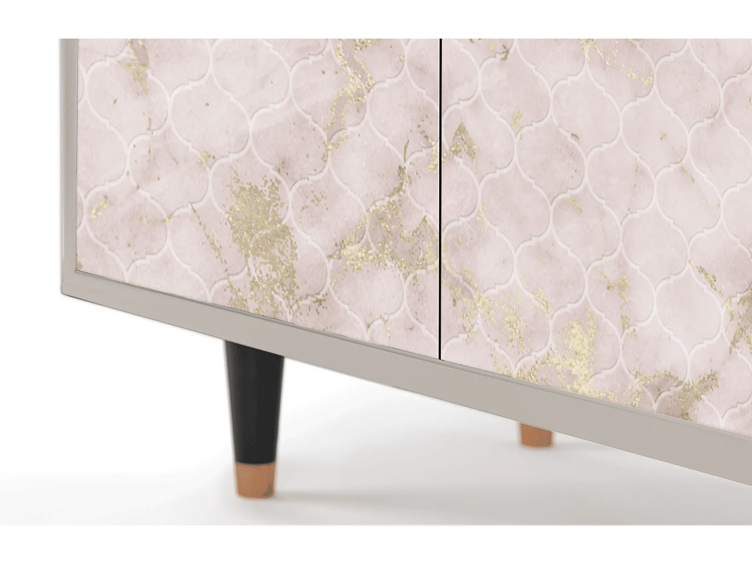 Dressoir - 94x96x48 cm - BS3 - Dirty Roses, Zand